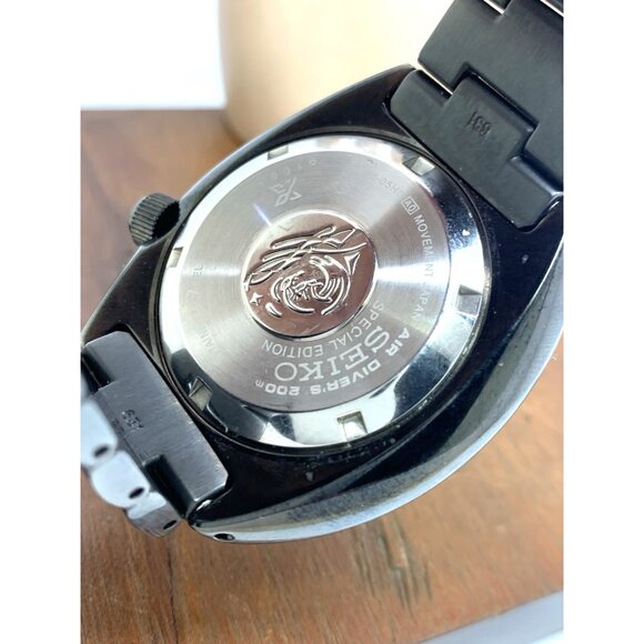 Seiko Men's Watch SRPD11 Automatic Prospex Blue Black Steel Special Edition 45mm - Picture 7 of 15